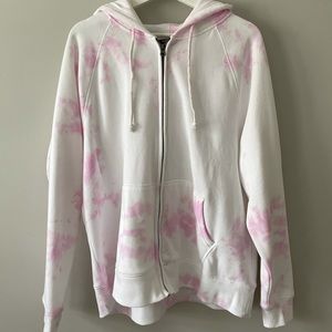 TIE-DYE ZIP UP